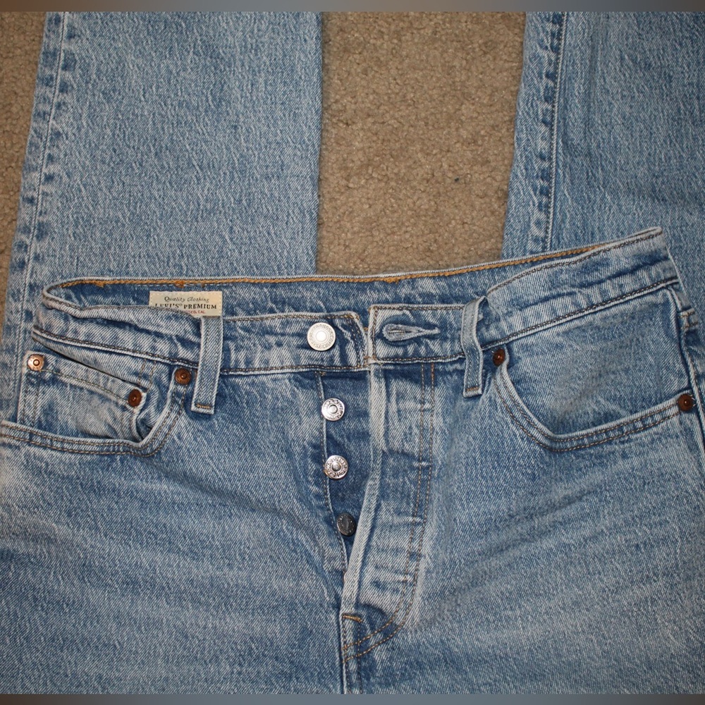 Levi's Light Blue Vintage Straight Leg Jeans